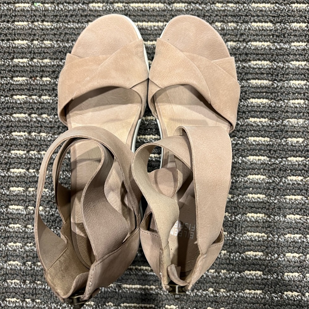 Eileen Fisher Suede Sandals